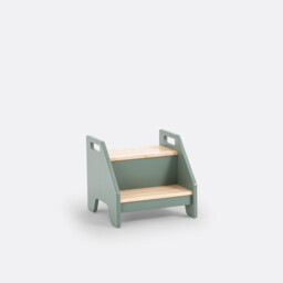 Adil Painted Pine Child's Step Stool - thumbnail 1