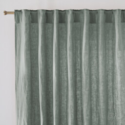 Onega Concealed Tab Top Curtain in Washed Linen