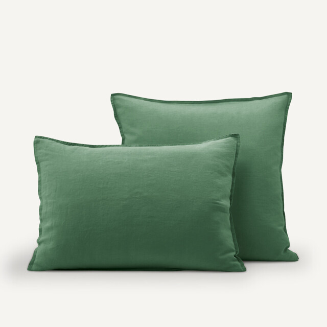 Elina Washed Linen Pillowcase - image 1