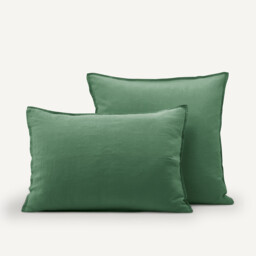 Elina Washed Linen Pillowcase - thumbnail 1