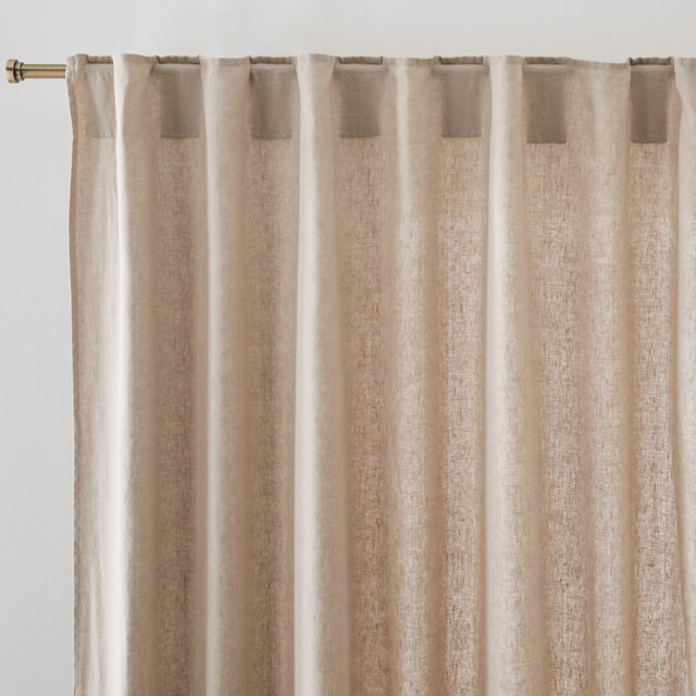 Elba Hidden Tab Linen Curtain - image 1