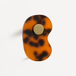 Set of 3 Paula Coat Hooks in Tinted Acetate - thumbnail 2