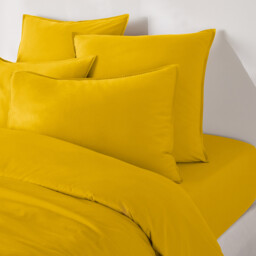 Scenario 30cm Plain Washed Cotton Fitted Sheet - thumbnail 2