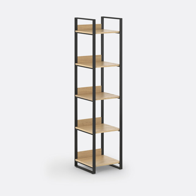 Hiba Pine and Metal Column - image 1