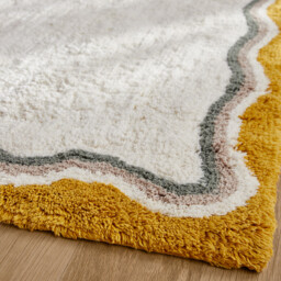 Spili Tufted Organic Cotton Child's Bedside Rug - thumbnail 3