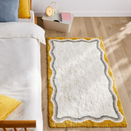 Spili Tufted Organic Cotton Child's Bedside Rug