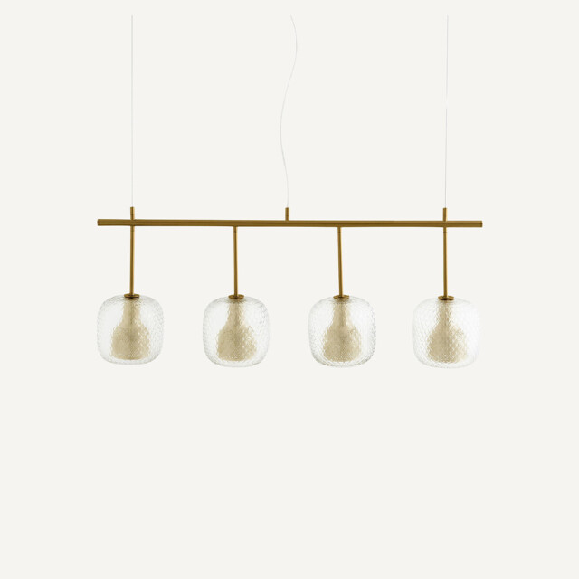 Mistinguett 4-Globe Line Ceiling Light - image 1