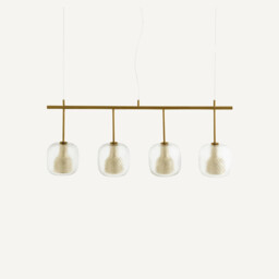 Mistinguett 4-Globe Line Ceiling Light - thumbnail 1
