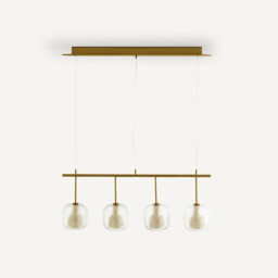 Mistinguett 4-Globe Line Ceiling Light - thumbnail 4