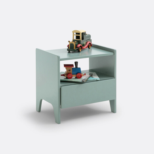 Adil Vintage Style Bedside Table - image 1