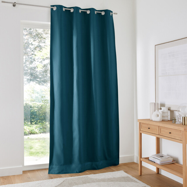 Scenario Cotton Blackout Curtain with Eyelets - image 1