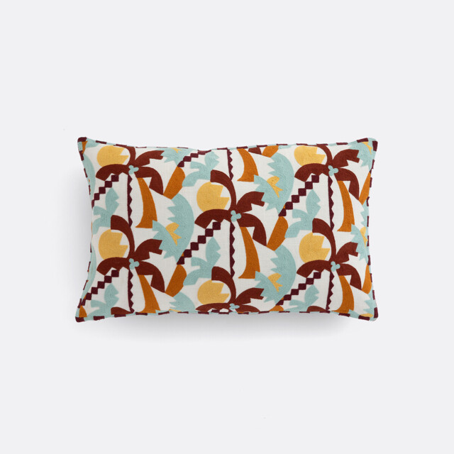 Soley Cotton Rectangular Cushion Cover, 60 X 40cm - image 1