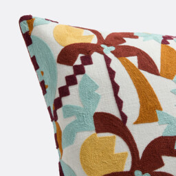 Soley Cotton Rectangular Cushion Cover, 60 X 40cm - thumbnail 3