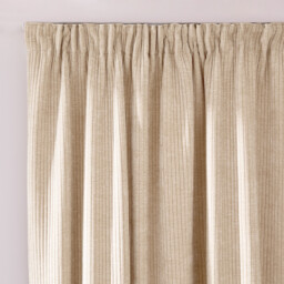 Carly Corduroy Pencil Pleat/Wave Header Curtain - thumbnail 1