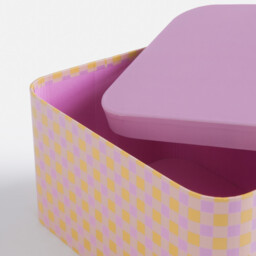 Set of 2 Lena Nesting Boxes with Lids - thumbnail 4