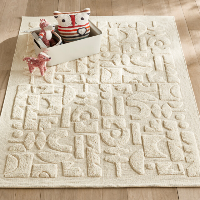 Podotak Geometric 100% Organic Cotton Child's Rug - image 1