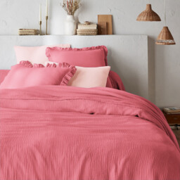 Kumla Plain Cotton Muslin Duvet Cover