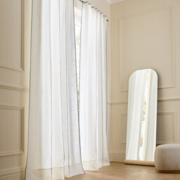 Tojos 100% Washed Linen Hidden Tab Curtain - thumbnail 1