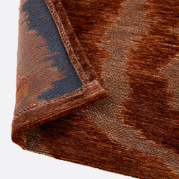 Frankie Flat Woven Moiré Effect Rug - thumbnail 4