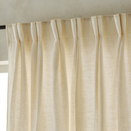 Cotton Lined Linen Curtain, Flemish Pleats, Colin - thumbnail 2