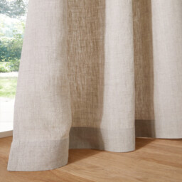 Onega Washed Linen Curtain with Eyelets - thumbnail 3