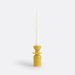Greta 13.7cm High Ceramic Candlestick - thumbnail 2