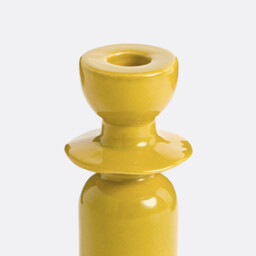 Greta 13.7cm High Ceramic Candlestick - thumbnail 3