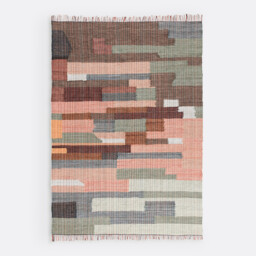 Kanta Flat Woven Cotton Rug - thumbnail 3