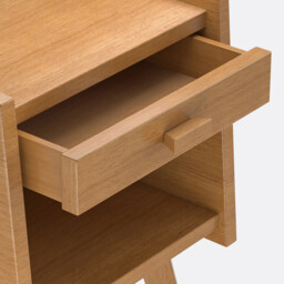 Quilda Vintage Bedside Table - thumbnail 3