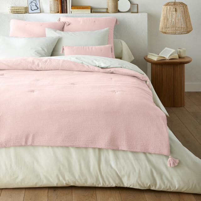 Kumla Cotton Muslin Quilted Bedspread - image 1