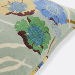 Mowan Printed Cotton Velour Rectangular Cushion Cover 50x30cm - thumbnail 4