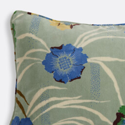 Mowan Printed Cotton Velour Rectangular Cushion Cover 50x30cm - thumbnail 3