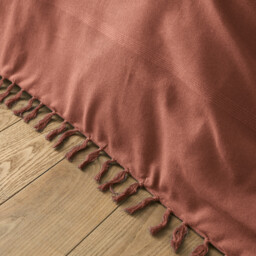 Nedo Fringed Cotton Bedspread - thumbnail 3