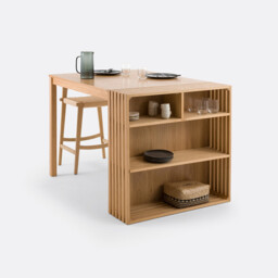 Theonie Wooden Kitchen Island - thumbnail 4