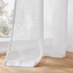Aron Polyester and Linen Voile Panel with Eyelets - thumbnail 3