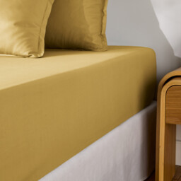 Scenario Cotton Percale 200 Thread Count Fitted Sheet, 35cm Flap - thumbnail 1