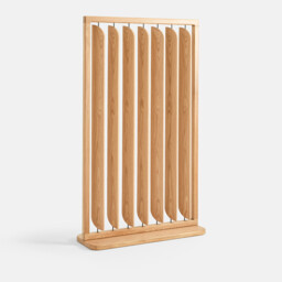 Acapulco Solid and Veneer Oak Room Divider - thumbnail 3