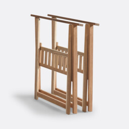Set of 2 Julma Acacia Trestles - thumbnail 2
