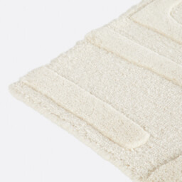 Melko Graphic Print Rug in 100% Wool - thumbnail 4