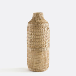Plooming 42cm High Decorative Bamboo Vase - thumbnail 2