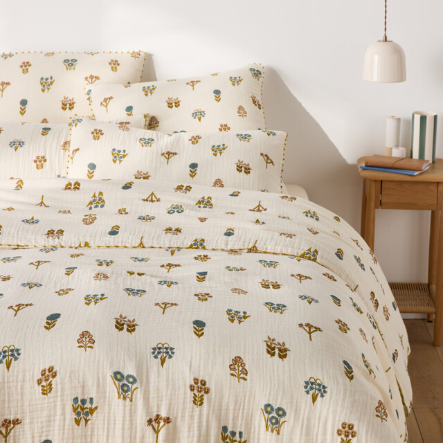 Ellin Duvet Cover in Cotton Muslin - image 1