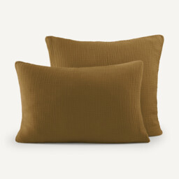 Yafa 100% Organic Cotton Muslin 200 Thread Count Pillowcase - thumbnail 1