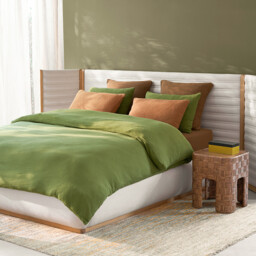 Yafa 100% Organic Cotton Muslin 200 Thread Count Pillowcase - thumbnail 2