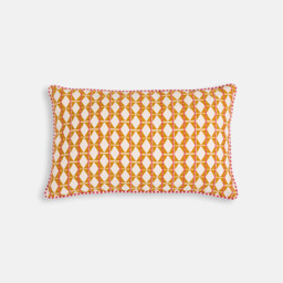 Ika Cotton Satin Rectangular Cushion Cover