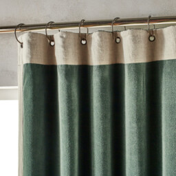 Venita Cotton Velvet & Linen Curtain - thumbnail 2