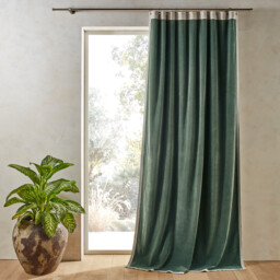 Venita Cotton Velvet & Linen Curtain