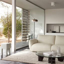 Clepsos Metal & Marble Floor Lamp - thumbnail 2