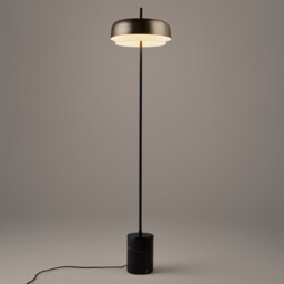 Clepsos Metal & Marble Floor Lamp - thumbnail 3