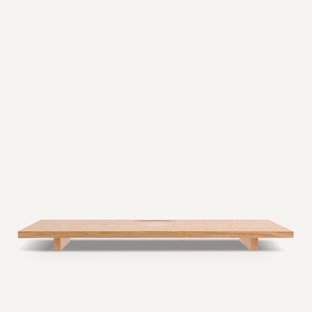 Mikube L200 Oak Veneer Desktop - image 1