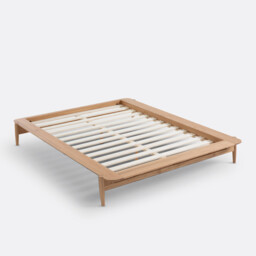 Jucca Bed in Solid Oak with Bed Base - thumbnail 4